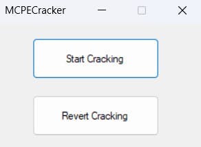 MCPE Cracker